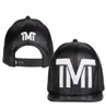 Fashion Fashion TMT Snapback Hat The Money Chaps Summer Visor Cuir Cap St St Skateboard Gorraadjustable Caps7857018