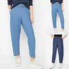 Jeans femminile 2024 imitazione in denim casual comodo pantaloni tascabili sciolti per donne