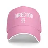 Ball Caps Director - Film Crew Chair Shirt For Cinema Movie Lovers / Buffs Baseball Cap Wild Hat Birthday Ladies Men's