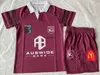 23 24 bambini Rugby Ireland Irlanda Scozia Inghilterra Tiger Gaa Mercede Rugby Shirt Blue Horton Kids Set 23/24 Maroons Tonga Giovani ragazzi Allenamento Kit Kit Kit per bambini