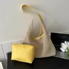 Totes Casual Beach Summer Sac-Fow Bag 2024 Fashionable One-épaule Seaside Travel Straw Drop