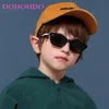 Kids Sunglasses استقطاب 2-7 سنوات الموضة الأولاد بنات الفتيات السيليكون مرنة الإطار الفتيات في الهواء الطلق الملحقات الضيوف 240412