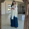 Vêtements ethniques Ramadan 2024 Summer Luxury Gradient Open Batwing Kimono Abaya Dubai Muslim Modest Dress Islam Abayas for Women Kaftan