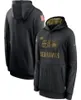 Seattle Men Women Youth Seahawks Hoodies 2020 Sweat-shirt authentique Salute to Service Performance Performance Pullover Hoodie Black8852333