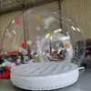 4m Diameter + 1.5m Customized Igloo Dome Tent Luxurious Inflatable Bubble Tent Lodge Party Rental bubble balloon house