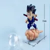 Action Toy Figures New Son Goku Figure Aquarium Suspend Floating Fish Tank Landscape Decoration Floating Ball Creative Ornament Toys