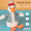 Plush Dolls P Electric Toys Speaker Talking Duck Dancer Recording Singing Dancing Ducks Electronic Doll Baby For Children Drop Deliver Ot9Qt