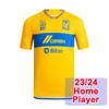 23 24 Tigres de la Uanl Pizarro Mens Player Version Jerseys de foot