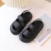 Kids Sandals Children Summer Beach Shoes for Boys Girls Toddlers Little Boy Sandals Fashion Toes-covered Anti-kick Soft 240416