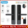 Products Aqara N200 Smart Door Lock Fingerprint Locks Fit For Bluetooth Password NFC Unlock Work Xiaomi Mijia Mihome Apple HomeKit APP