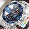 Novo H27 Smart Watches Business Men's Business multifuncional SmartWatch 1.43 AMOLED SLATRA CLUETOOTH BLUETOOTH BATHORA