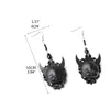 Dangle Ohrringe Gothic Punk Black Vintage Devil Death Witch Babys Dolls fallen für Straßenschüsse