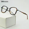 Lunettes de soleil Frames Titanium Lunettes Frame Men Square Marque Square Vintage Eyeglass Myopia Computer de grande taille Oeil optique pour