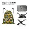 Sacs à provisions Modèle de fleurs personnalisés sweping pour entraîner des sacs à dos de yoga hommes orla kiely sportive gymnat gympack