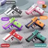 Pistolets Mini Summer Water Gun non électrique Childrens Pistol Plage extérieure entièrement automatique Toy garçon et fille Sand Ragle Watergunl2404