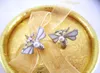 New fashion earring jewelry bee style ear stud whole for you lowest for you 10pair50352371514836