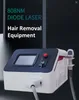 Maszyna do usuwania włosów z trzema falami 600W wielokczęściowa bezbolesne wyposażenie kosmetyczne dla dziewcząt głębokie czyszczenie
