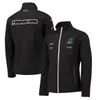 F1 Drivers Jackor Formel 1 Team Sweatshirt Jacket Autumn and Winter Racing Suit Uniform Jacket Men's Casual Zip Up Windbreaker