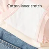 Women's Panties Comfortable Underpants Women Cute Bow Briefs Mid Waist Solid Color Soft Cotton Breathable Girls Intimate Pantys Ladies