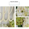 Fiori decorativi 1pc corona artificiale Decorazione della porta bianca verde Duratura Lettera festosa Hydrangea Decor