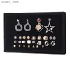 Accessories Packaging Organizers Ring Holder Display Tray Jewelry Organizer Stands for Selling Rings Earrings Show Y240417