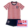 23 24 24 CD Tapatio O.MACIAS KIT KIT SOCCER Jerseys L.Carrillo M.Benitez D. Magana E Garcia Home Away Child Football koszule z krótkim rękawem mundury
