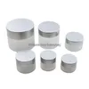 Förpackningsflaskor grossist 5g 10g 15g 20g 30g 50g Frosted Glass Cosmetic Jar Bottle Tomt Face Cream Storage Container Pot Refillable S DHD2Y