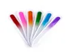 Kolorowe szklane pliki paznokci Trwałe kryształowe narzędzie do buforowania paznokci do manicure UV Polskie narzędzia 563551073
