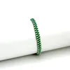 As pulseiras de charme desejam cartão de corda artesanal colorida para homens, moda de moda de pulseira ajustável Jóias do presente EY6384