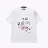 Fashion T-shirt Men's and women's designer Crew-neck T-shirt Printed men's casual sports short sleeve T-shirt Asian size M-3XL HE15