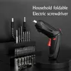 3.6V Power Tools Set Household Maintenance Repair 1800mAh Lithium Battery Mini Household Electric Screwdriver Electric Dirll 240318