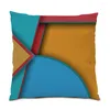 Pillow Line Cover Abstract Throw Covers 45x45CM Living Room Decoration Color Geometry Modern Velvet Home Decor Sofa E0644