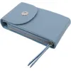 Shoulder Bags Blue Mobile Phone Mini Small Clutches Bag Leather Women Handbag Black Clutch Purse Flap