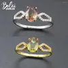 Cluster anneaux Bolai Color Change Sultanit Ring 925 STERLING Silver Nano Diaspore Gemstone Fine Bijoux Simple Wedding For Women 11.11