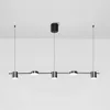 Modern Minimalist Pendant Light Strips Hanging Lamp Luxury Chandelier Lighting Fixture for Bar Dining Room Table Study