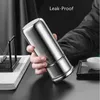 Mugs 420ml Double Stainless Steel 304 Tea Vacuum Flask With Filter Leak-Proof Business Style Thermos Mug Thermal Water Bottle Tumbler 240417