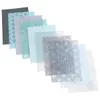 Opslagflessen 1 zak met gestructureerde handgemaakte papierbladen Decoratief plakboek