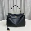 Rodeo Black Handbag Gold Silver Shoulder Bag Tote