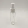 Bottiglie di stoccaggio 20pcs/lotto 30 ml di plastica in plastica a nebbia fine a nebbia con pompa spruzzatore bianco per oli essenziali per i profumi