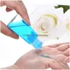 Packing Bottles Wholesale 30Ml 60Ml Pet Plastic Bottle With Cap Empty Hand Sanitizer Refillable Cosmetic Container Drop Delivery Offic Dhsyq