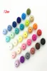 100pcslot 12mm Silicone Beads Food Grade Teething Nursing Chewing Round beads Loose Silicone Beads6509729