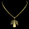 Designer ketting le fu tree van leven roestvrijstalen hanger met hoge kwaliteit neutrale wind titanium stalen ketting accessoires