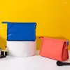 Sacs de rangement Sac de cosmétique pour femmes colorées imperméables voyage mini maquillage de toilette mignon sac fourre-tout portable 2024
