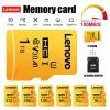 Адаптер карта памяти Lenovo 1 ТБ 2 ТБ высокоскоростной SD Card Class10 Micro TF/SD Flash Card 16 ГБ 32 ГБ 64 ГБ 128 ГБ 256 ГБ V30 для мобильного телефона