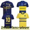 2024 2025 CA BOCA Juniors Cavani Soccer Jerseys 24 25 Carlitos Maradona Clube Atlético Conmebol Libertadorores Janson Futebol Cirche Men Sets Kids Uniform 8888888