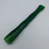 Gecertificeerde China Hand gesneden natuurlijke groene agaat sigaretten filterpijp cadeau L93mm