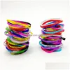 Gelatina 200pcs/lotti sile bracciale bracciale bracciale braccialese ragazzo elastico regali di gioielli in stile misto