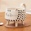 WR2O Mugs 4-legged Cat Mug Coffee Mug Womens Cute Ceramic Personalized Breakfast Cup Home and Office Decoration Ornaments 240417