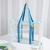 Bolsa de diseñador GNA Fresh Instagram Handbag Womens PVC Bolsa de viaje transparente Almacenamiento Conveniente Natación Outdoor Beach