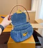 Designer Denim Ascar Bagna da donna Spalla femminile Denim Borsa classica Portafoglio borse a tracolla a tracolla